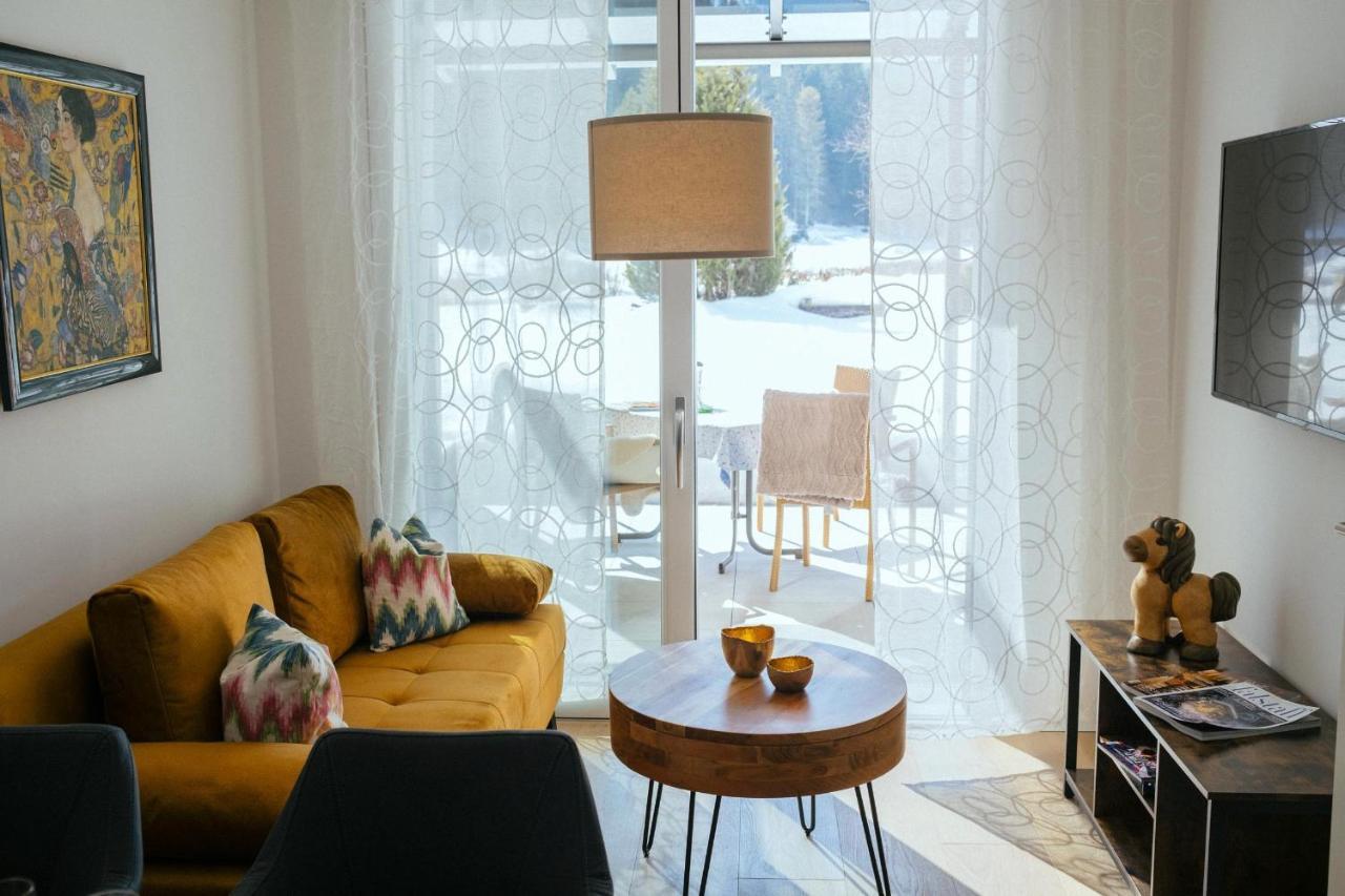 Forellenhof Appartements & Grossmutters Bungalow Leutasch Eksteriør bilde