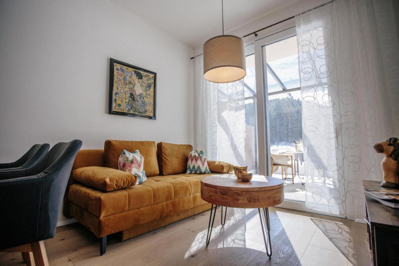 Forellenhof Appartements & Grossmutters Bungalow Leutasch Eksteriør bilde
