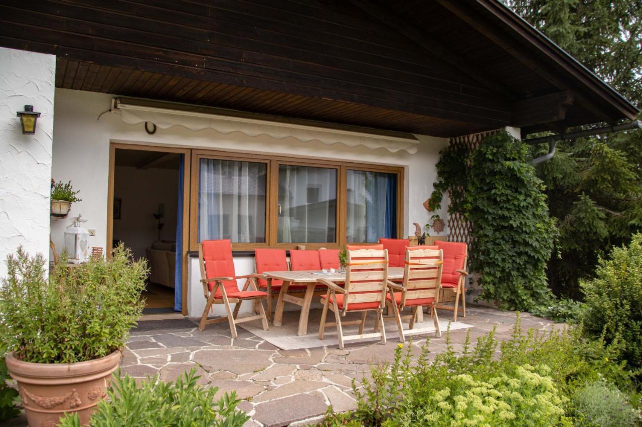 Forellenhof Appartements & Grossmutters Bungalow Leutasch Eksteriør bilde