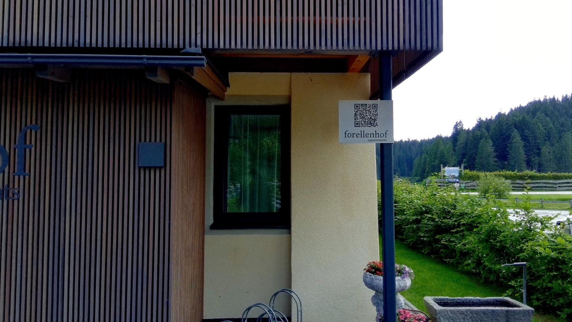 Forellenhof Appartements & Grossmutters Bungalow Leutasch Eksteriør bilde